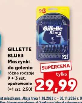 Maszynki do golenia Blue3 Plus Gillette 9+3 szt.