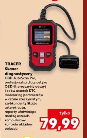 Skaner diagnostyczny Obd AutoScan Pro Tracer