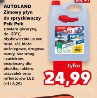 Zimowy płyn do spryskiwaczy Psik Psik Autoland
