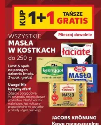 Masła w kostkach do 250 g +4 warianty