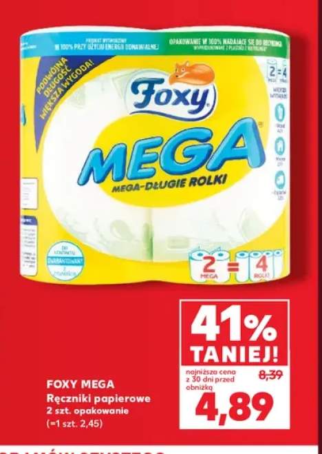 Ręczniki papierowe Foxy Mega 2-pak