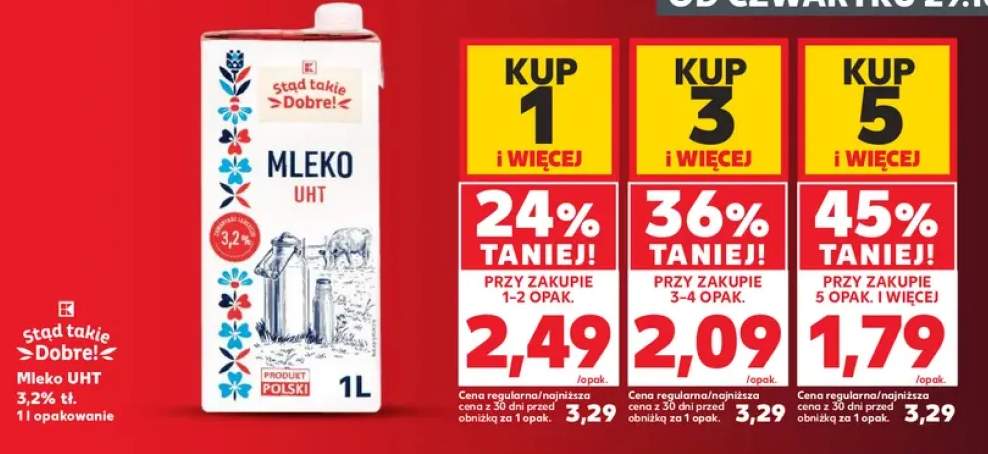 Mleko UHT Stąd takie Dobre! 3,2%