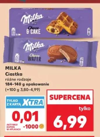 Ciastka Milka