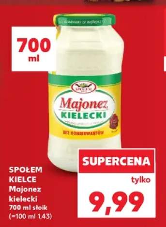 Majonez kielecki Społem Kielce