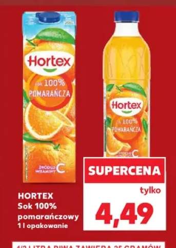 Sok pomarańczowy Hortex 100%