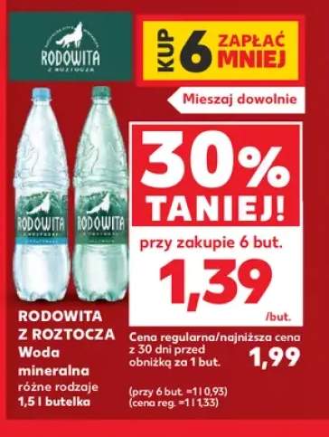 Woda mineralna Rodowita z Roztocza