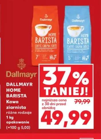 Kawa ziarnista Dallmayr Home Barista