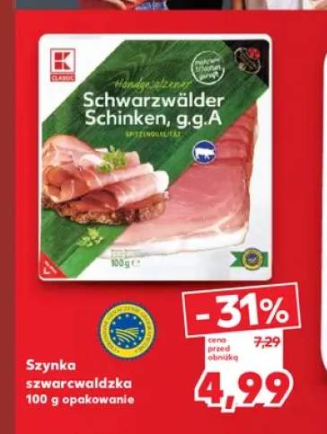 Szynka szwarcwaldzka K-Classic