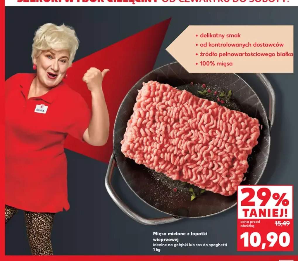 Mięso mielone z łopatki wieprzowej