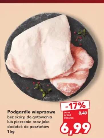 Podgardle wieprzowe bez skóry