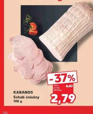 Schab śnieżny Kabanos