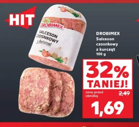 Salceson czosnkowy z kurcząt Drobimex