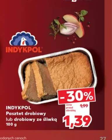 Pasztet drobiowy Indykpol +1 wariant