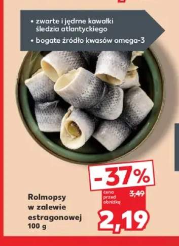 Rolmopsy w zalewie estragonowej