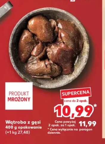 Wątroba z gęsi