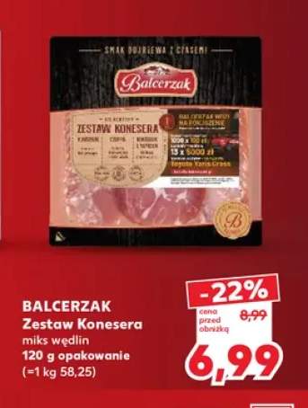 Zestaw Konesera miks wędlin Balcerzak