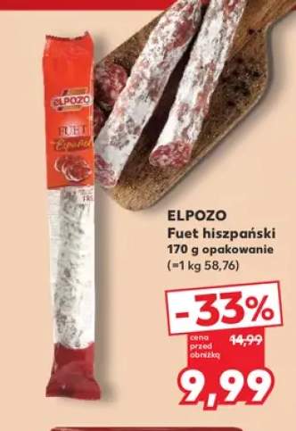 Fuet hiszpański ElPozo