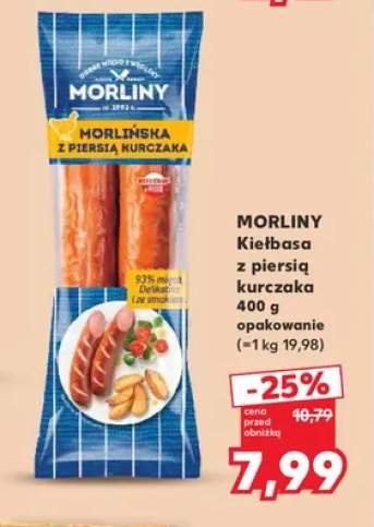 Kiełbasa z piersią kurczaka Morliny