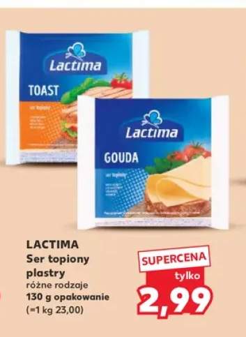 Ser topiony w plastrach Toast Lactima +1 wariant