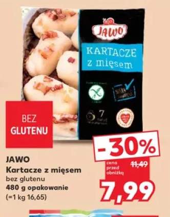 Kartacze z mięsem bez glutenu Jawo