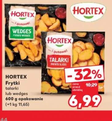 Frytki talarki Hortex +1 wariant