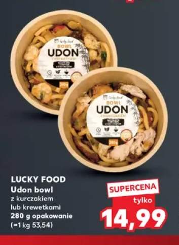 Udon bowl z krewetkami Lucky Food +1 wariant