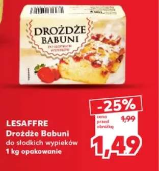 Drożdże Babuni do słodkich wypieków Lesaffre