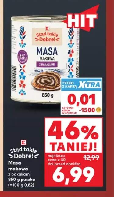Masa makowa z bakaliami Stąd Takie Dobre!