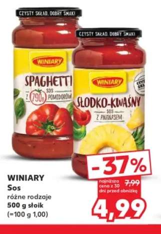 Sos spaghetti Winiary +1 wariant