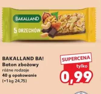 Baton zbożowy Bakalland BA!