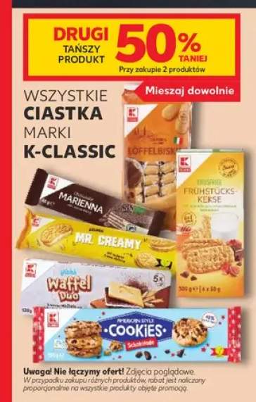 Ciastka marki K-Classic +6 wariantów
