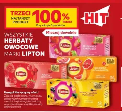 Herbaty owocowe marki Lipton +4 warianty