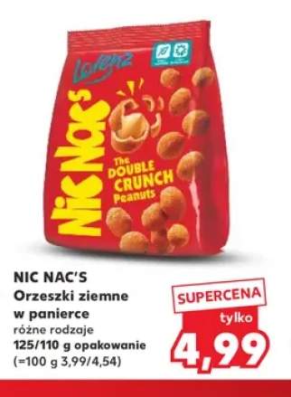 Orzeszki ziemne w panierce Nic Nac's