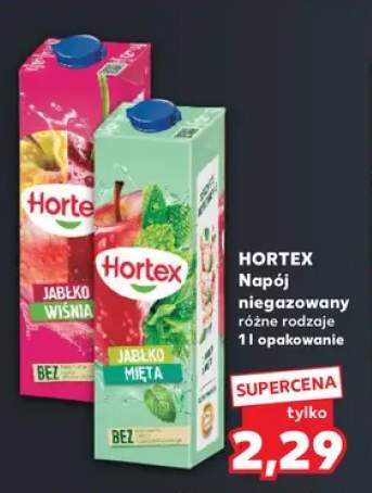 Napój niegazowany Hortex jabłko wiśnia +1 wariant
