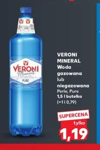 Woda gazowana Veroni Mineral Perle +1 wariant