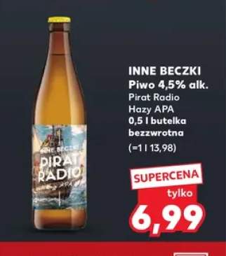 Piwo Inne Beczki Pirat Radio Hazy APA