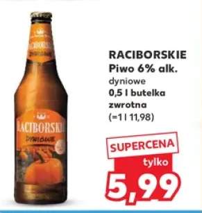 Piwo Raciborskie dyniowe
