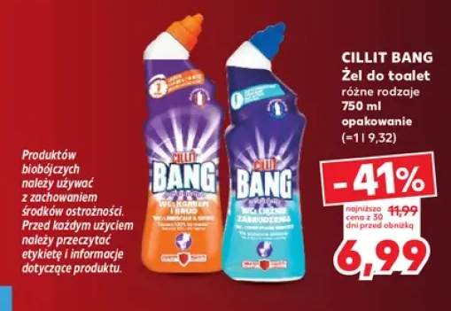 Żel do toalet Cillit Bang