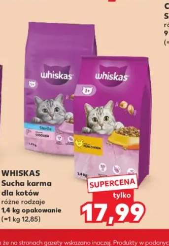Sucha karma dla kotów Whiskas