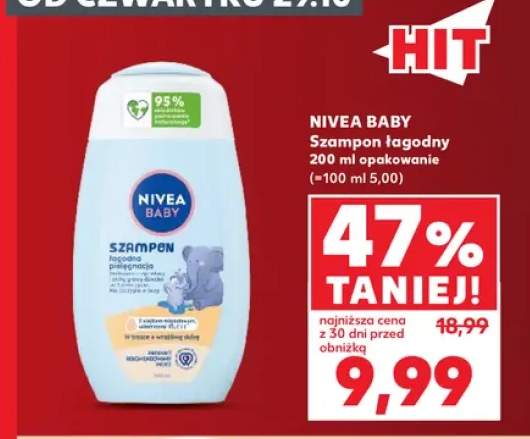 Szampon łagodny Nivea Baby