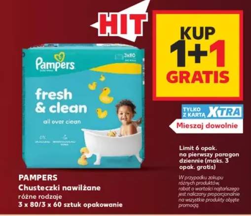 Chusteczki nawilżane Pampers 3-pak