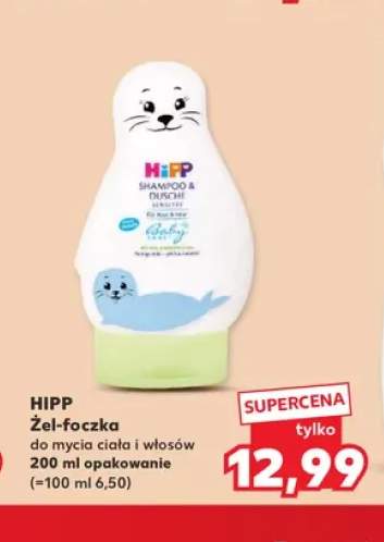 Żel-foczka do mycia ciała i włosów Hipp
