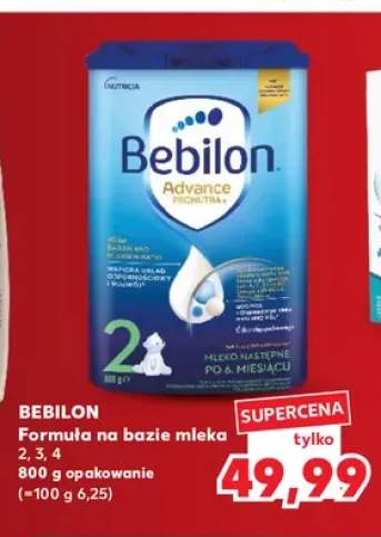 Formuła na bazie mleka 2 Bebilon +2 warianty