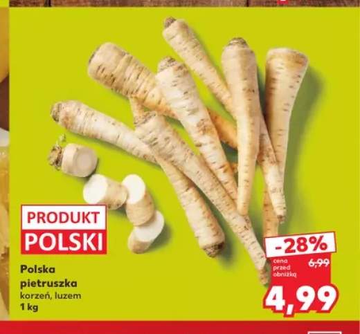 Pietruszka korzeń polska
