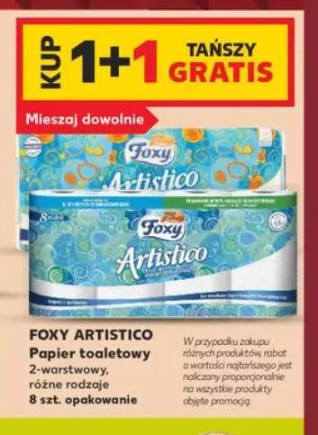 Papier toaletowy 2-warstwowy Foxy Artistico