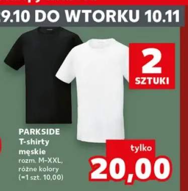 T-shirty męskie 2-pak Parkside