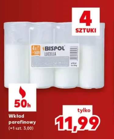 Wkład parafinowy Lucella Bispol 4-pak