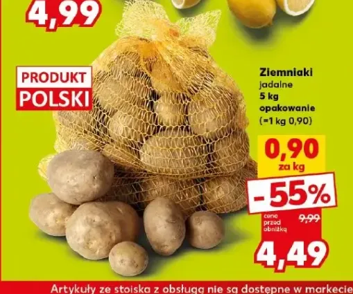 Ziemniaki jadalne polskie