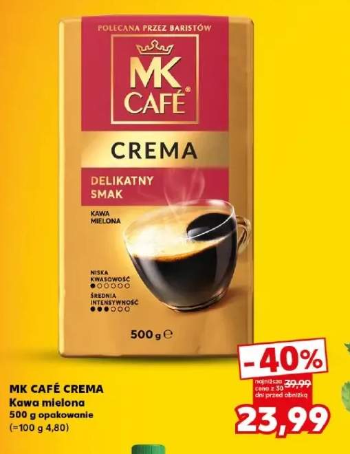 Kawa mielona MK Café Crema