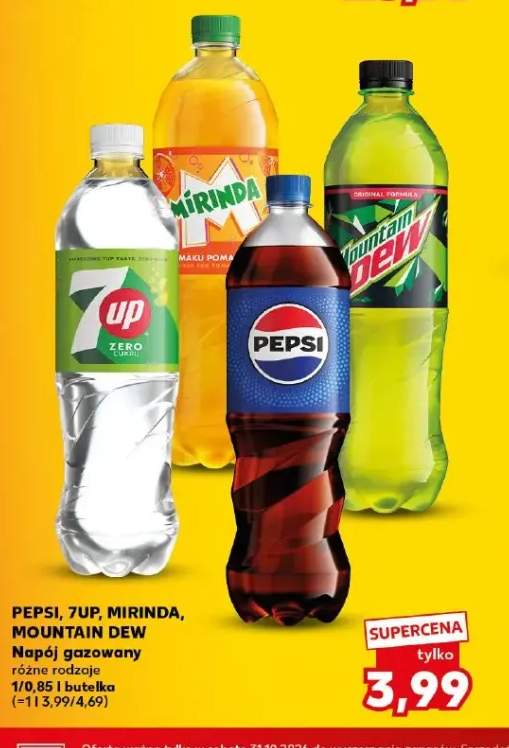 Napój gazowany Pepsi +3 warianty
